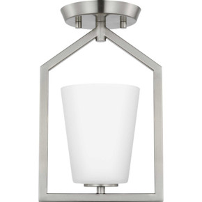 Semi-Flush Mts. Cage by Progress Lighting ( 54 | P350259-009 Vertex ) 