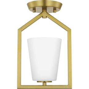 Semi-Flush Mts. Cage by Progress Lighting ( 54 | P350259-191 Vertex ) 