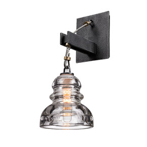 Sconces Single Glass by Troy Lighting ( 67 | B3131-OS Menlo Park ) 