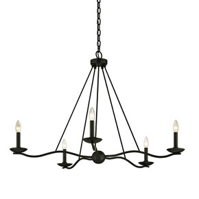 Large Chandeliers Candle by Troy Lighting ( 67 | F6305-FOR Sawyer ) 