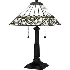 Lamps Table by Quoizel ( 10 | TF16135MBK Tiffany ) 