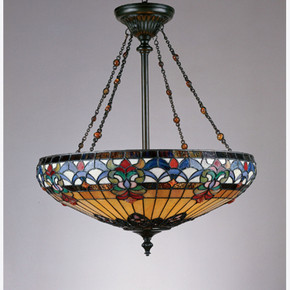 Pendants Bowl Style by Quoizel ( 10 | TF1781VB Belle Fleur ) 