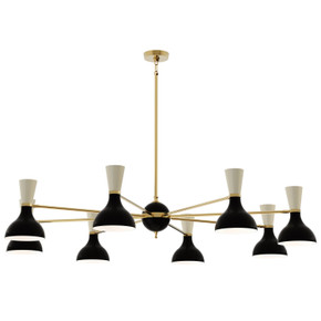 Large Chandeliers Metal Shade by Robert Abbey ( 165 | OS08BN Clare ) 