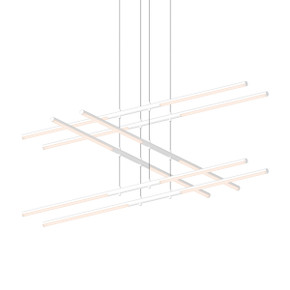 Large Chandeliers Geometric/Linear by Sonneman ( 69 | 2803.03 Tik-Tak ) 