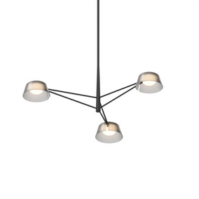 Mid. Chandeliers Glass Down by Sonneman ( 69 | 2033.25K Ray ) 