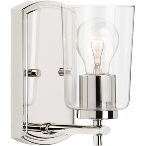 Sconces Single Glass by Progress Lighting ( 54 | P300154-104 Adley ) 