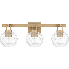 Bathroom Fixtures Three Lights by Quoizel ( 10 | CIA8624BGD Celina ) 