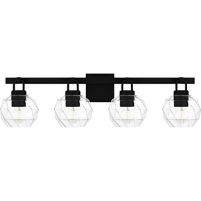 Bathroom Fixtures Four Lights by Quoizel ( 10 | CIA8632MBK Celina ) 