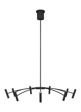 Mid. Chandeliers Geometric/Linear by Visual Comfort Modern ( 182 | 700ARL40B-LED930 Aerial ) 