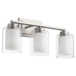 Bathroom Fixtures Three Lights by Quorum ( 19 | 582-3-65 582 Vanities ) 