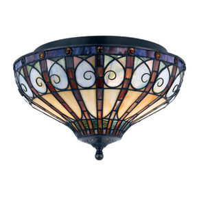 Flush Mounts Bowl Style by Quoizel ( 10 | TFAV1714VB Ava ) 