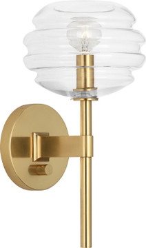 Sconces Single Candle by Robert Abbey ( 165 | CL66 Horizon ) 