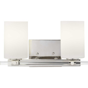 Bathroom Fixtures Two Lights by Progress Lighting ( 54 | P300198-104 Lisbon ) 