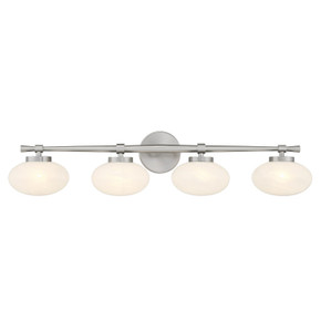 Bathroom Fixtures Four Lights by Savoy House ( 51 | 8-1050-4-SN Barrow ) 