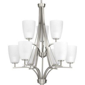 Large Chandeliers Glass Shade by Progress Lighting ( 54 | P400044-009 Leap ) 