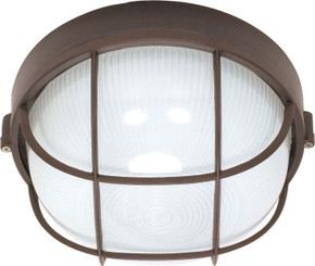 Exterior Ceiling Mount by Nuvo Lighting ( 72 | 60-519 Die Cast Bulk Heads Architectural Bronze ) 