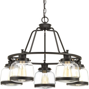 Mid. Chandeliers Glass Down by Progress Lighting ( 54 | P400058-020 Judson ) 