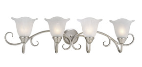Bathroom Fixtures Four Lights by Vaxcel ( 63 | BL-VLD004BN Bella ) 