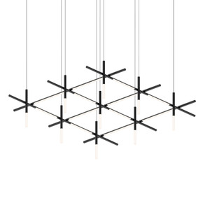 Large Chandeliers Multi-Port/Cascade by Sonneman ( 69 | 2105.25 Labyrinth ) 