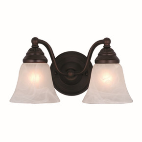 Bathroom Fixtures Two Lights by Vaxcel ( 63 | VL35122OBB Standford ) 