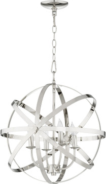 Mini Chandeliers Sphere by Quorum ( 19 | 6009-4-62 Celeste ) 
