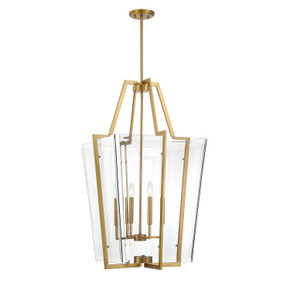 Foyer/Hall Lanterns Glass w/Frame by Savoy House ( 51 | 3-9950-4-322 Farell ) 