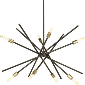 Large Chandeliers Starburst by Progress Lighting ( 54 | P400109-020 Astra ) 