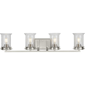 Bathroom Fixtures Four Lights by Progress Lighting ( 54 | P300275-009 Winslett ) 