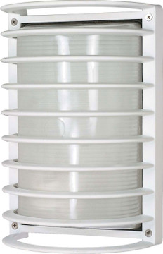 Exterior Wall Mt./Flush by Nuvo Lighting ( 72 | 60-532 Die Cast Bulk Heads Semi Gloss White ) 