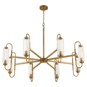Large Chandeliers Glass Shade by Quorum ( 19 | 6015-8-47 Whitmire ) 