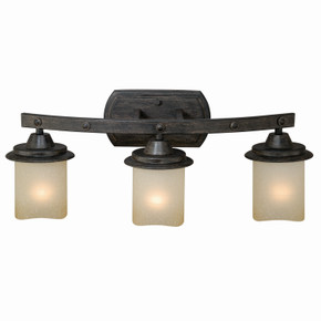 Bathroom Fixtures Three Lights by Vaxcel ( 63 | W0147 Halifax ) 