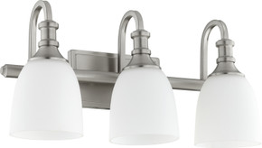 Bathroom Fixtures Three Lights by Quorum ( 19 | 5011-3-65 Richmond ) 