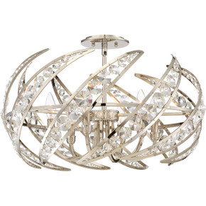 Semi-Flush Mts. Candle by Quoizel ( 10 | PCCN1724PK Crescent ) 
