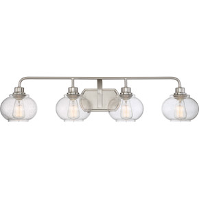 Bathroom Fixtures Four Lights by Quoizel ( 10 | TRG8604BN Trilogy ) 