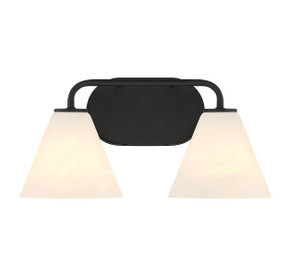 Bathroom Fixtures Two Lights by Savoy House ( 51 | 8-2988-2-BK Blair ) 