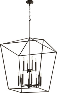 Foyer/Hall Lanterns Open Frame by Quorum ( 19 | 604-12-86 Gabriel ) 