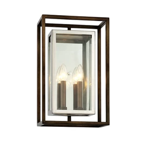 Sconces Pocket by Troy Lighting ( 67 | B6513-BRZ/SS Morgan ) 