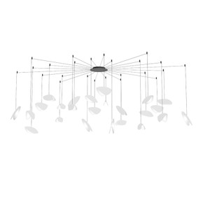 Large Chandeliers Glass Shade by Sonneman ( 69 | 2909.25W Papillons ) 