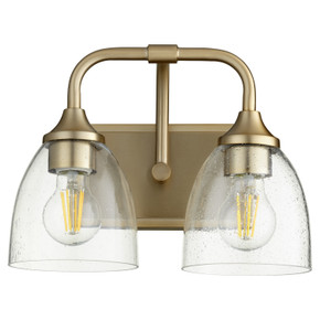 Bathroom Fixtures Two Lights by Quorum ( 19 | 5059-2-280 Enclave ) 