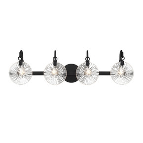 Bathroom Fixtures Four Lights by Savoy House ( 51 | 8-3981-4-BK Addison ) 