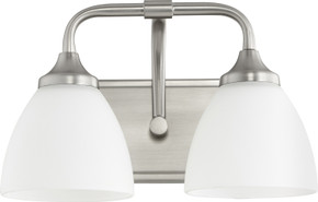 Bathroom Fixtures Two Lights by Quorum ( 19 | 5059-2-65 Enclave ) 