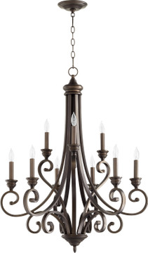Mid. Chandeliers Candle by Quorum ( 19 | 6054-9-86 Bryant ) 