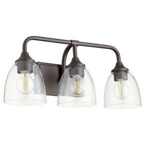 Bathroom Fixtures Three Lights by Quorum ( 19 | 5059-3-286 Enclave ) 