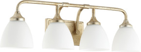 Bathroom Fixtures Four Lights by Quorum ( 19 | 5059-4-60 Enclave ) 
