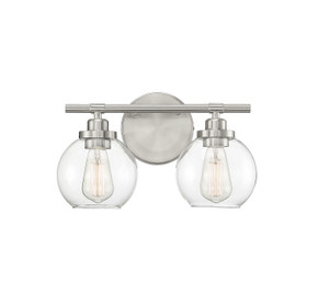 Bathroom Fixtures Two Lights by Savoy House ( 51 | 8-4050-2-SN Carson ) 