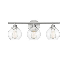 Bathroom Fixtures Three Lights by Savoy House ( 51 | 8-4050-3-SN Carson ) 