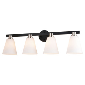 Bathroom Fixtures Four Lights by Vaxcel ( 63 | W0407 Vermont ) 