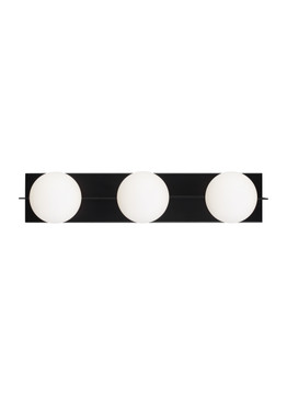 Bathroom Fixtures Three Lights by Visual Comfort Modern ( 182 | 700BCOBL3B Orbel ) 