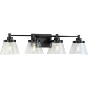 Bathroom Fixtures Four Lights by Progress Lighting ( 54 | P300351-31M Hinton ) 