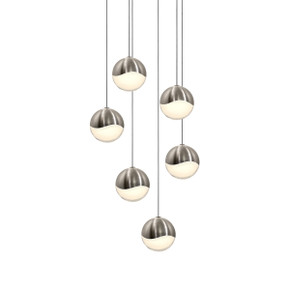 Pendants Multi-port/Cascade by Sonneman ( 69 | 2915.13-MED Grapes ) 